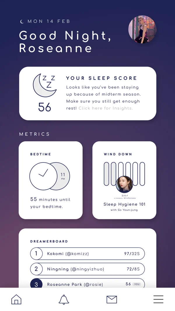 Nox good night, by name screen