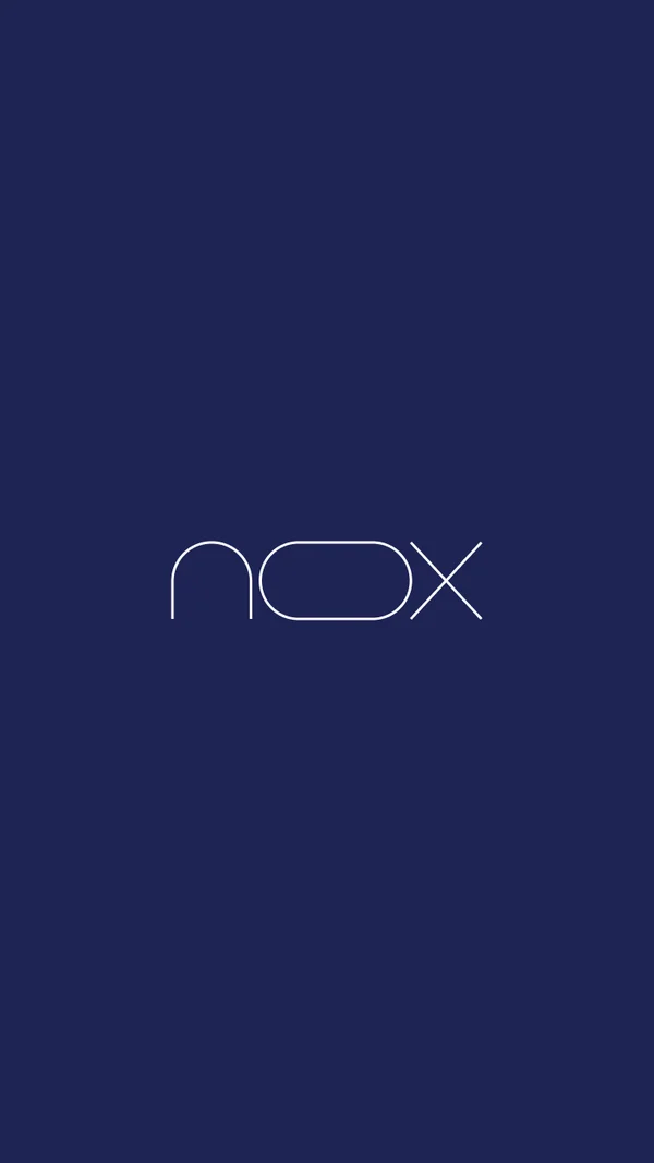 Nox a calm first second screen